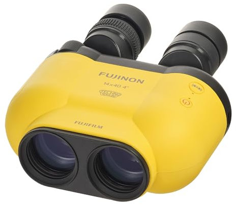 Fujinon Techno-Stabi TS-X 14x40 - Binocolo con stabilizzazione d'immagine, colore: Giallo