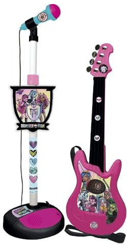 Ensemble Guitare et Micro MonsterHigh (REIG 6503)
