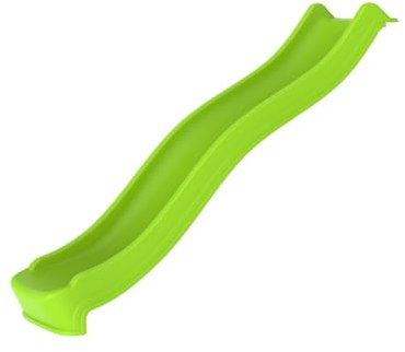 Ripple Toboggan Universel autoportant pour Enfants de 2,5 m de Long Idéal pour Les Enfants à partir de 3 Ans Installation Facile Sorties Rapides