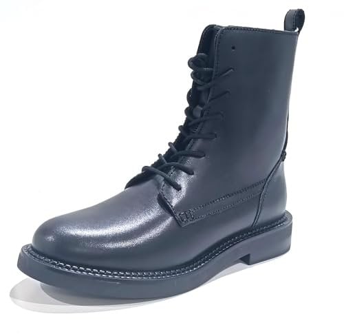 Geox D Serilda G, Stivale alla Caviglia Donna, Nero, 42 EU