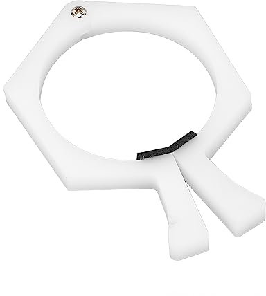 Blanketswarm Sublimations-Becherzange, Becherzangen-Set für 20 Oz Tumbler Skinny Straight, Rutschfeste Pinch Perfect Tumbler-Klemme, Pinch Perfect Tumbler Clamp Grip Tool(Weiß)