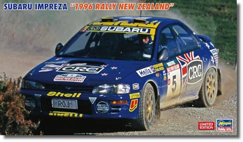 Hasegawa 620696 1/24 Subaru Impreza, 1996 Rally New Zealand