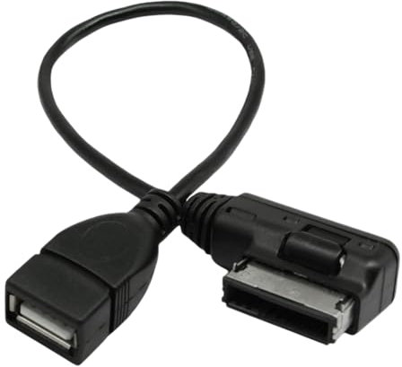 HTU AMI MMI USB AUX Cable Music MDI MMI AMI To USB Female Interface Music Media Adapter for Audi A6L Q5 Q7 A8 S5 A4L A3