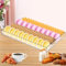 BAOSHISHAN Acryl Macaron Display Tray mit 4 Slots Acryl klar Cracker Tray Cookie Display Stand für Home Party Food Display