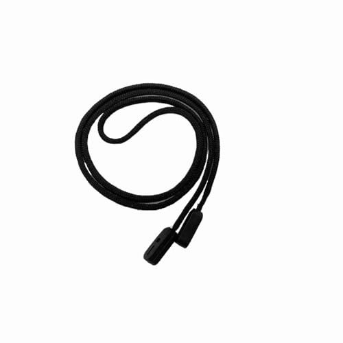 Van Der Linn Glasses Lanyard Strong Grip Secure Eyewear Holder Glasses Neck Cord Strap (1, Black)