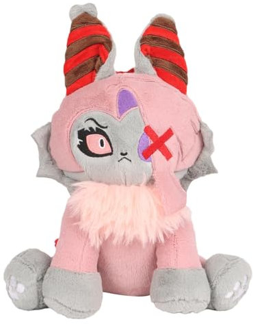 RDCIRP Hazbin Hotels Plüschtier, süße Stofftierfigur, Puppe, Cartoon-Sammelplüschtier, Wurfkissen for Kinder und Erwachsene, Spielefans(F)