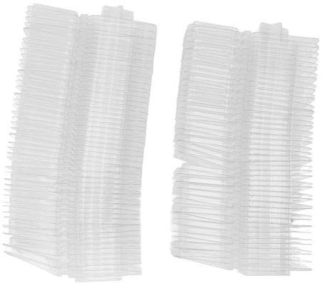 ZAICOLER Wax Melt Containers, 100 Pack Clear Plastic Tray Candle Making Molds for DIY Chocolates, Wax Melts, Wickless Candles