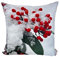 CB Home & Style Outdoor Garten Kissen Wasserabweisend 45 x 45 cm Weihnachten Winter (Weihnachten Beeren)