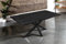 SAM Esstisch Josy | 180 x 90 cm | Holz-Optik in Grau | Spider-Gestell Metall schwarz | 40 mm Tischplatte mit Baumkante | Tisch für Esszimmer & Küche