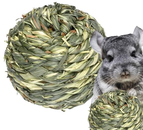 Weqizuerqi Grasball, Kaubälle Kaninchen - Kauspielzeug Für Kaninchen