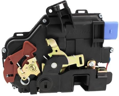JjAaYy Loquet de Porte arrière Actionneur de mécanisme de Verrouillage de Porte de Voiture pour VW Touran 2006-2010 3D4839015A / 7L0839015D.
