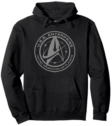 Star Trek: Discovery Enterprise Crest Pullover Hoodie