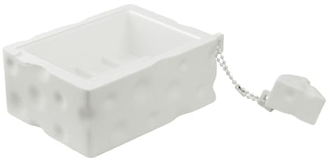 Oxxggkao Friendly Keycap Storage Box Cheese Shape Durability Keycaps Holder for and Gaming Keycap Storage Box