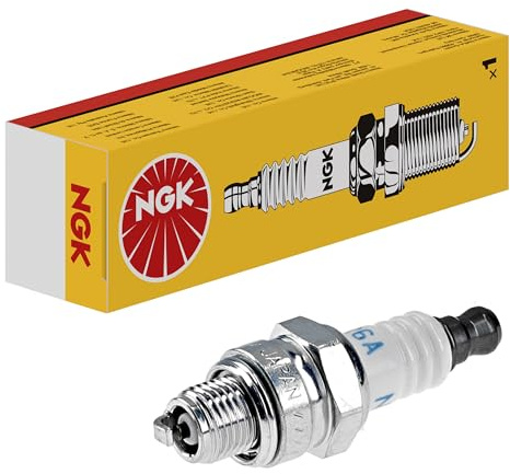 NGK-ZÃœNDKERZE CMR7A | NGK CMR7A Zündkerze mit massivem Kupferkern, verzinkter Schale und schmutzabweisendem Design, Einzelpackung