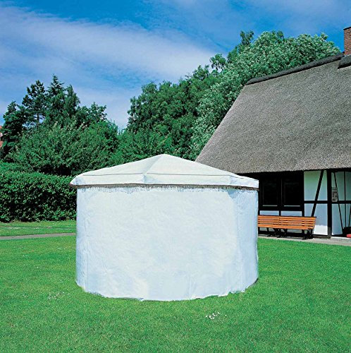 Wetterschutzumhang für das Pavillon Rosenheim, weiss