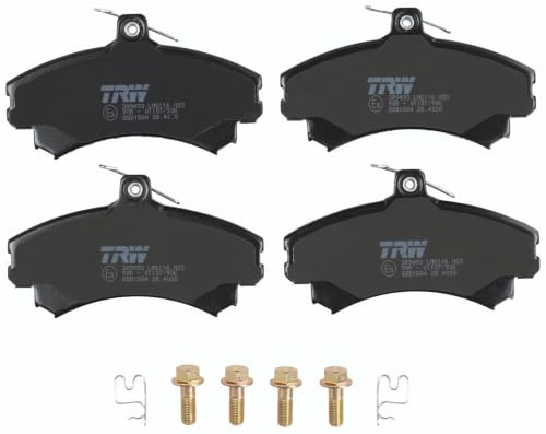 TRW GDB1584 Bremsbelagsatz, Scheibenbremse | Kompatibel mit: MITSUBISHI COLT CZC VI Cabriolet, COLT VI, SMART FORFOUR