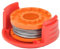 SPARES2GO Spool Cover & Line Compatible with Qualcast CLGT1825D CGT25 Grass Trimmer Strimmer