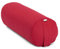 Bodhi Yoga Bolster | ECO Serie | Yogarolle mit Kapok-Füllung | Waschbarer Bezug aus 100% Bio-Baumwolle | Yogakissen für Restoratives Yoga | 65 x 22 cm (Bordeaux)