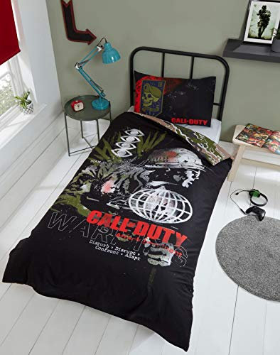 CnA Stores Call Of Duty Black Ops Cold War Single Duvet Cover Bedding Set With Pillowcase