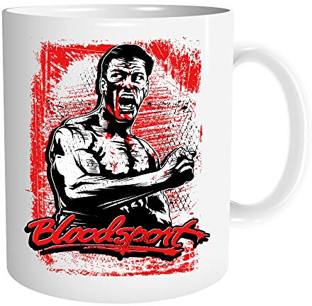 Uglyshirt89 Frank Dux Bloodsport Tasse | Kaffeetasse Teetasse Geschenk Kumite Van Damme Muay Thai