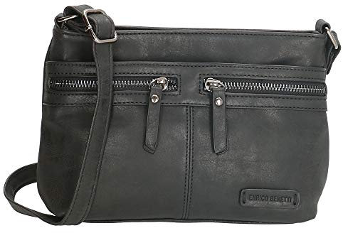 ENRICO BENETTI Damen Nouméa Tasche, Zwart