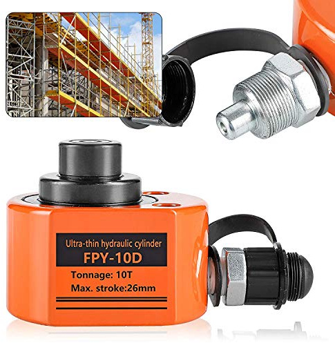 Bonvoisin 50T Dreiteiliger Hydraulikzylinder丨65mm Hub丨71mm Eigenh?he丨56.7c㎡ Nutzfl?che Hydraulische Hubzylinder Industrieheber für den Maschinenbau 10 T-100T Optional