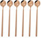 Cabilock 6 Piezas Cucharas De Postre De Metal Cucharas De Aperitivo Cuchara De Espresso Cuchara De Cabeza Redonda Cuchara Para Cafe Cucharas De Cata Pastel Pequeña Cuchara De Café