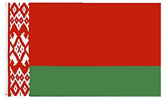 Stormflag Flagge/Fahne Belarus Weißrussland 90x150cm Weißrussland Flagge 3x5ft Polyester 90g mit Ösen mit Doppelnadel genäht.