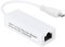 Adaptador Ethernet Resistente al Desgaste Puerto Micro USB a RJ45 Carcasa ABS Adaptador de Red de 10 / 100Mbps Adaptador de Tarjeta de Red USB 2.0 Rápido Compatible con Zero