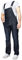 989Zé ENZO Salopette da uomo in denim blu salopette da lavoro alla moda casual jeans 30-50 taglie vita, Blu scuro, 48W x 32L