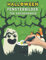 Halloween Fensterbilder für Kreidemarker: Window Color Vorlagen für Kinder - 50 Fenster Kinderzimmer Vorlagen für Kreidestifte - halloween fensterdeko - herbstdeko fenster
