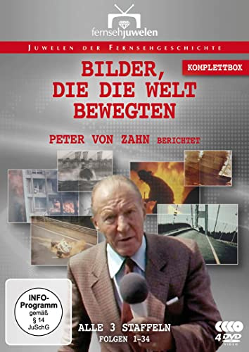 Bilder, die die Welt bewegten - Peter von Zahn berichtet (Komplettbox) [4 DVDs]