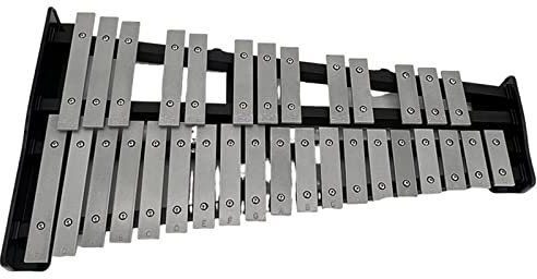 Carillon Aluminiumplattenklavier 32-Ton-Stahlblechklavier Xylophon-Percussion-Profi-Percussion-Instrument Klangplatten