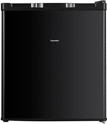 homeX CM1012-B kleiner Kühlschrank | Mini-Kühlschrank | 41L Nutzinhalt | Cool-Zone | mechanische Temperatursteuerung | Schwarz