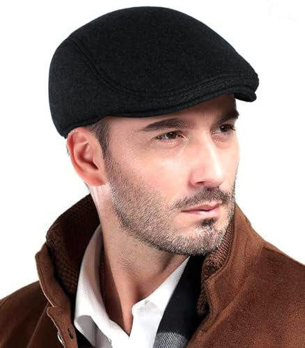 Comilaka Schirmmütze Herren Baskenmütze Barett Cap Gatsby Schiebermütze Newsboy Flat Cap Driving Cabbie Herrenmütze