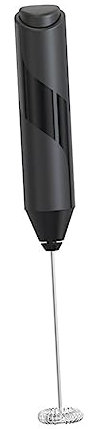 LIFKOME Batidora Eléctrica De Mano Para Café y Leche Portátil y Recargable Abs Negro Utensilio De Cocina Para Huevos y Crema Adecuado Para Repostería