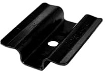Schwarze Edelstahl B-Fix Clips zur blinden Befestigung von Terrassendielen - Karton 100 Stück - Wovar und B-Fix