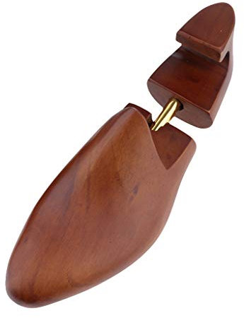QSCTYG Shoe Tree Shoe Stretchers 2 pieces Vintage Wood Shoe Trees Mens Shoe Shapers Stretcher Shaper Keeper 69