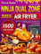 Livre de Recettes Ninja Dual Zone Air Fryer: 1500 Jours de Recettes Faciles et Rapides pour Toute la Famille | Compatible avec Tous les Modèles
