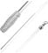 LIFKICH Gardinen Schleuderstab Drapery Pull Rod 50cm Moderner Vorhangstab Aus Mit Schlüsselanhänger Wiederverwendbarer Gardinenstab Für Einfache Handhabung Von Vorhängen Und Jalousien