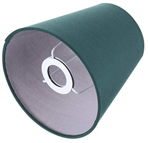 NULYLU Stoff Lampenschirm Lampenabdeckung Kronleuchter Wandlampe Zubehör Aus Grünem Stoff Für Wohnzimmer Schlafzimmer Atmosphärische Beleuchtung