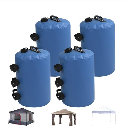Baldachin Wassergewichte Tasche, Baldachin Gewichte Zelt Sandbeutel, robuste Wassergewichtstasche für Pop-Up-Pavillon, Baldachin, Zelt, Sonnenschirm für Außenbereich (Blue, 15L 24 * 34cm)
