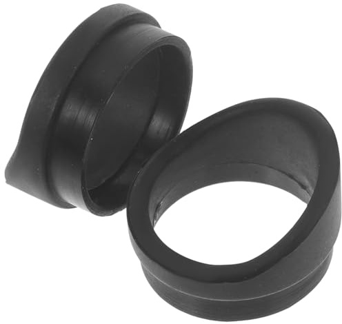 DIYEAH Lot de 2 protections oculaires en caoutchouc remplaçables pour jumelles et télescopes - Protection robuste pour accessoires de microscope