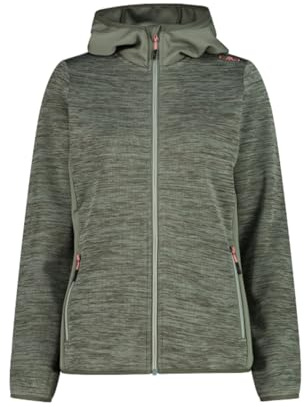 CMP Damen Outdoor Knit Tech Jacke mit Kapuze Gr. XL = 44