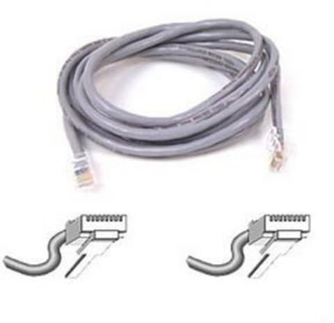 Belkin CAT5E Patchkabel, Netzwerkkabel, Datenkabel, Verbindungskabel, abgeschirmt, 7,6 m (A3L791-25-H)