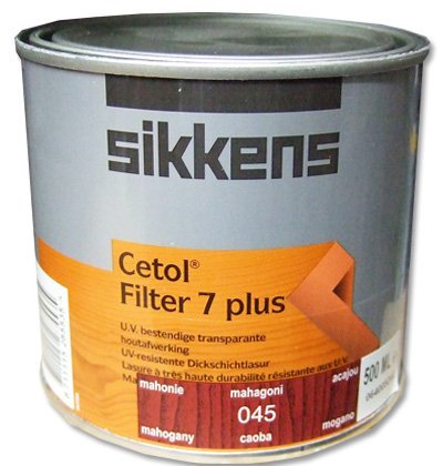 Sikkens Filter 7 Plus - 'Long Life' Dickschichtlasur für außen 2,5 Liter Teak 085'