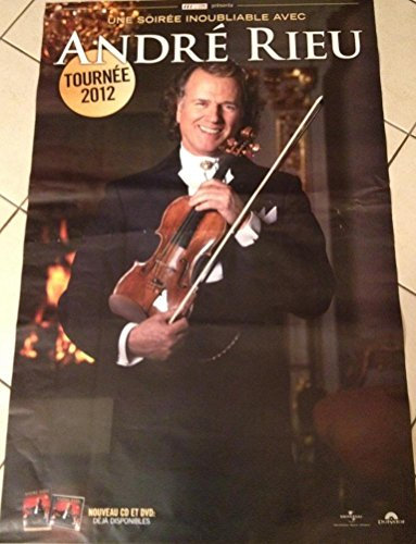 André Rieu – Tour 2012 – 80 x 120 cm zeigt/Poster