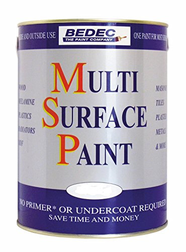 Bedec 2.5 Litre Soft Satin Multi-Surface Paint - Soft Yellow