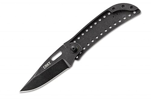 CRKT Desta Taschenmesser Schwarz, Klingenlänge: 6,5 cm, 01CR2784