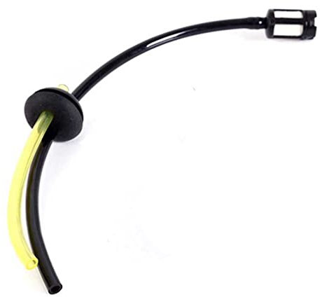 HURI Benzinschlauch mit Benzinfilter Gummitülle passend für Zipper ZI-MOS145, ZI-MOS145G, ZI-MOS125, MOS 911 Motorsense Freischneider 1,25kW 42ccm